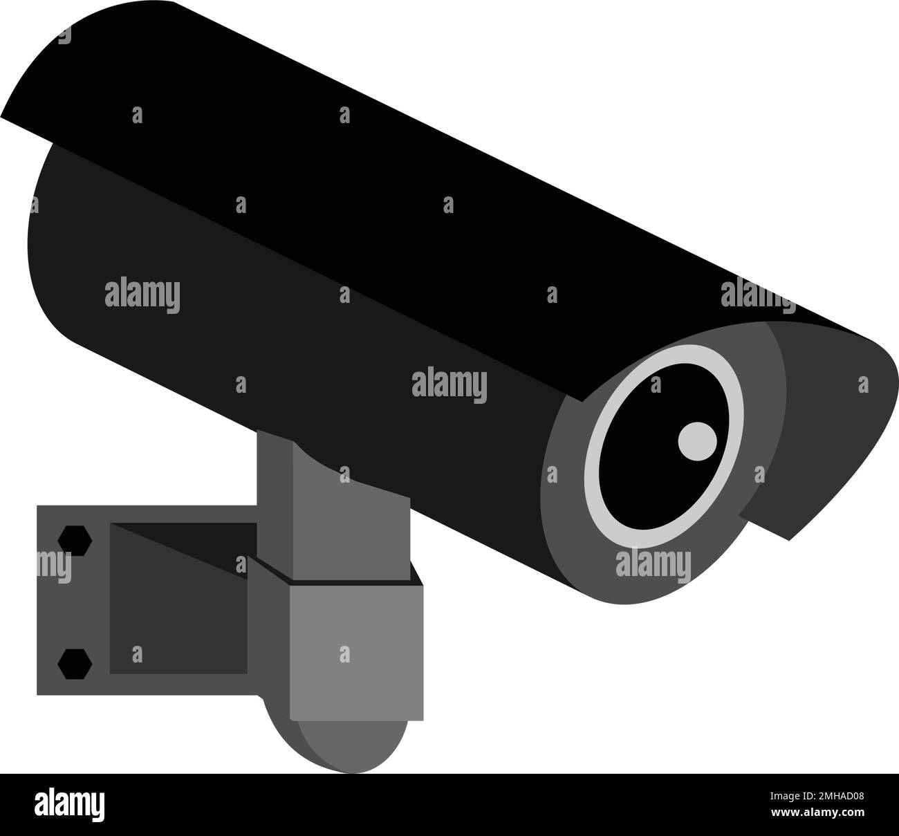 CCTV-Logo-Material-Illustrationsdesign Stock Vektor