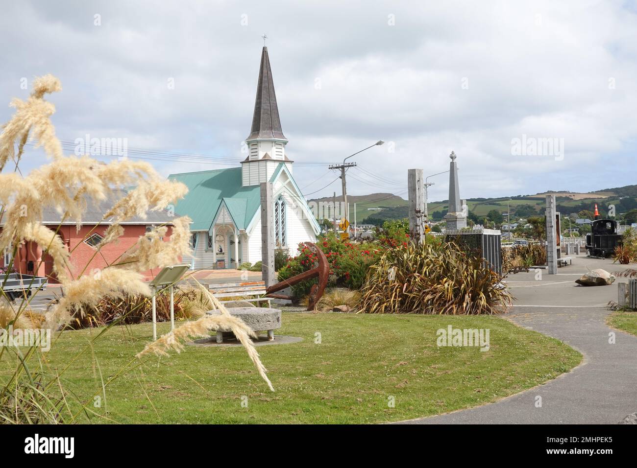 St. Mary's Church Riverton/Aparima, Southland District. Neuseeland Stockfoto