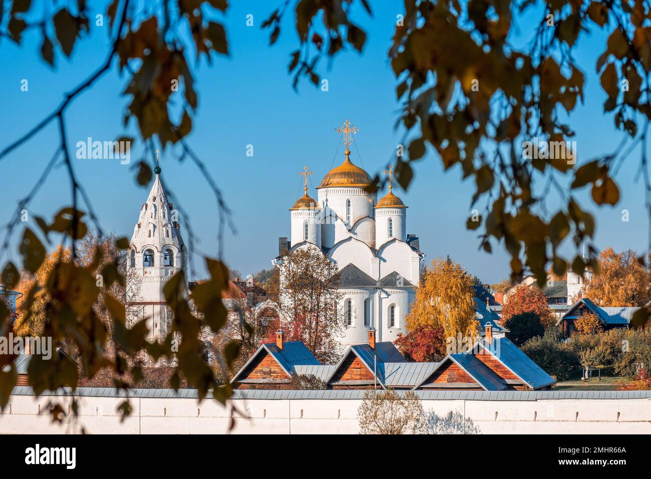 Fürbitte Kathedrale der Fürbitte (Pokrowski) Kloster in Susdal, Russland. Goldener Ring Russlands Stockfoto