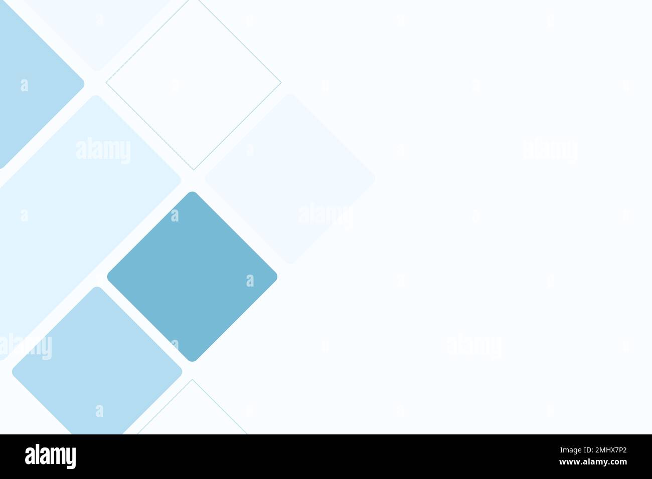 Hellblau kubisch leer Hintergrund Vektor für Unternehmen Stock Vektor