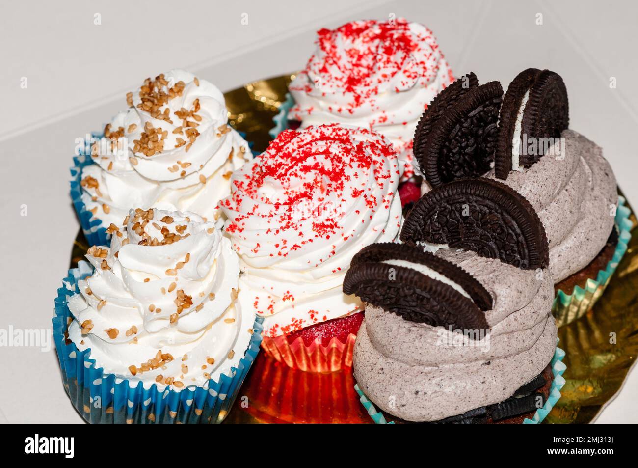 Vegan Cupcakes Stockfoto