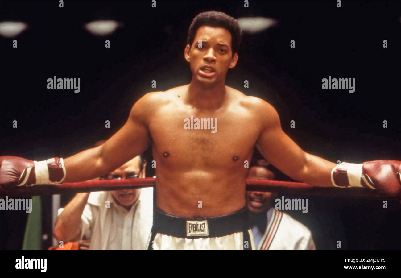 ALI 2001 Sony Pictures veröffentlicht einen Film mit will Smith als Muhammad Ali Stockfoto
