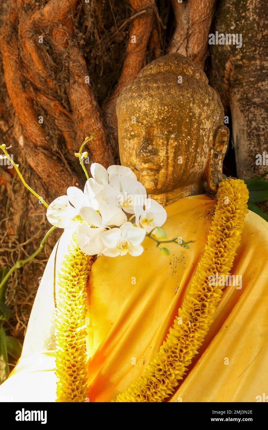 Buddha-Statue, Dorf Ubud, Bali, Indonesien Stockfoto