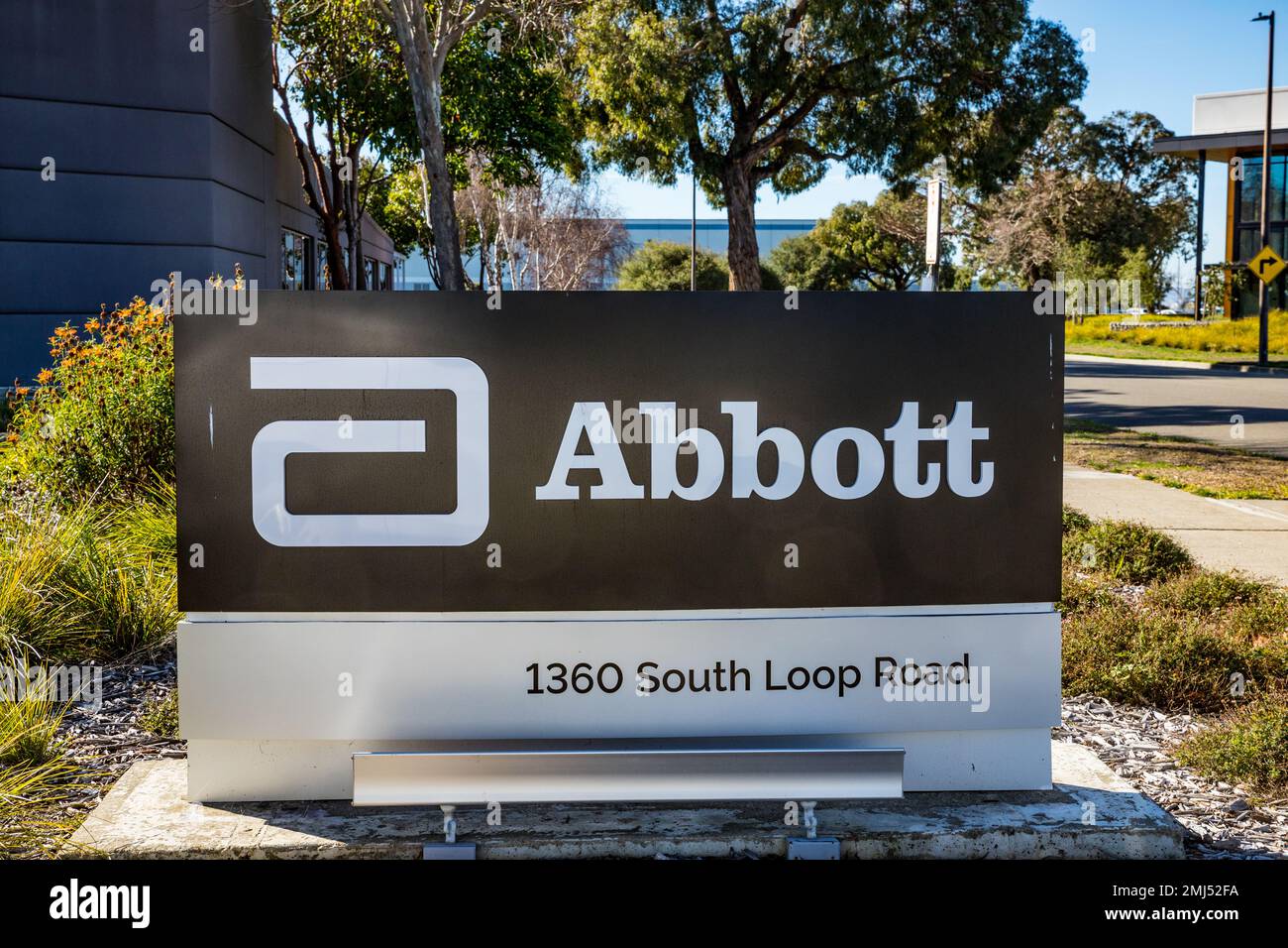 Ein Standort von Abbott Laboratories in Alameda California, USA Stockfoto