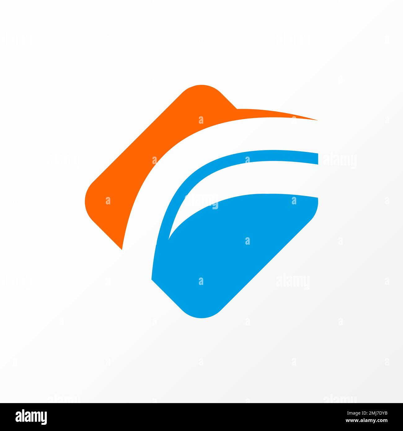 Einfache und einzigartige F-Schriftart wie Doppelstraße auf rechteckigem Grafiksymbol Logo-Design abstraktes Konzept Vektorakzentyppografie oder Sport Stock Vektor