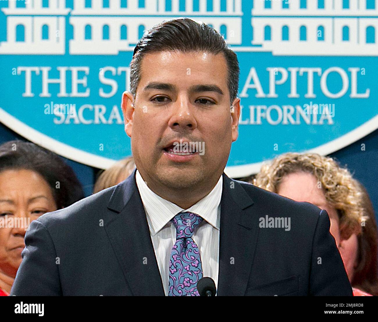 FILE In this May 31, 2017 file photo, thenstate Sen. Ricardo Lara, D