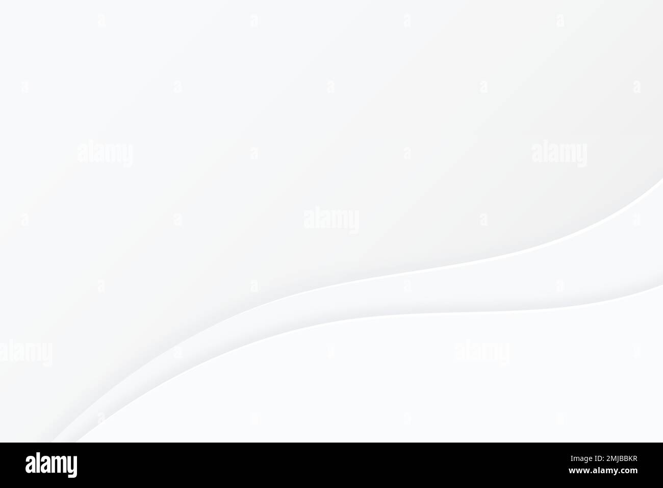 Weißer Desktophintergrund, minimaler Designvektor Stock Vektor