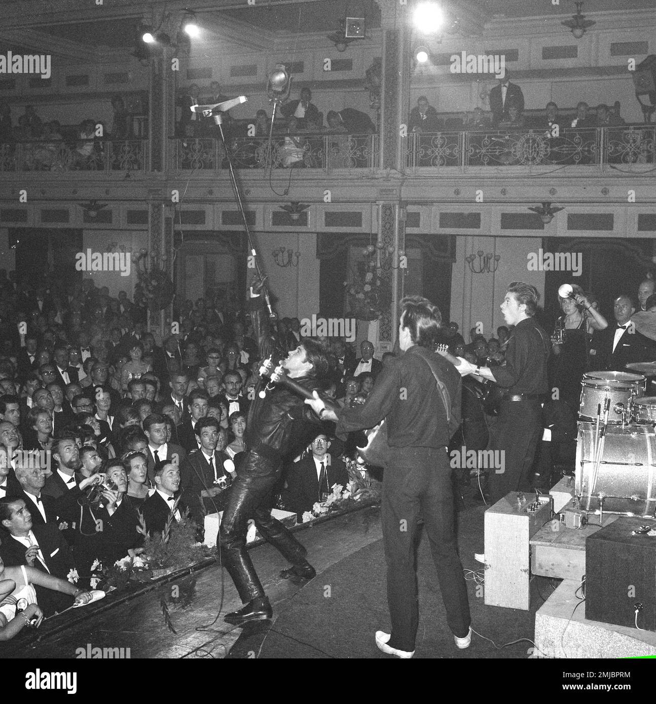 Niederländische Geschichte: Grand Gala du Disque, Vince Taylor; Datum: 29. September 1962 Stockfoto