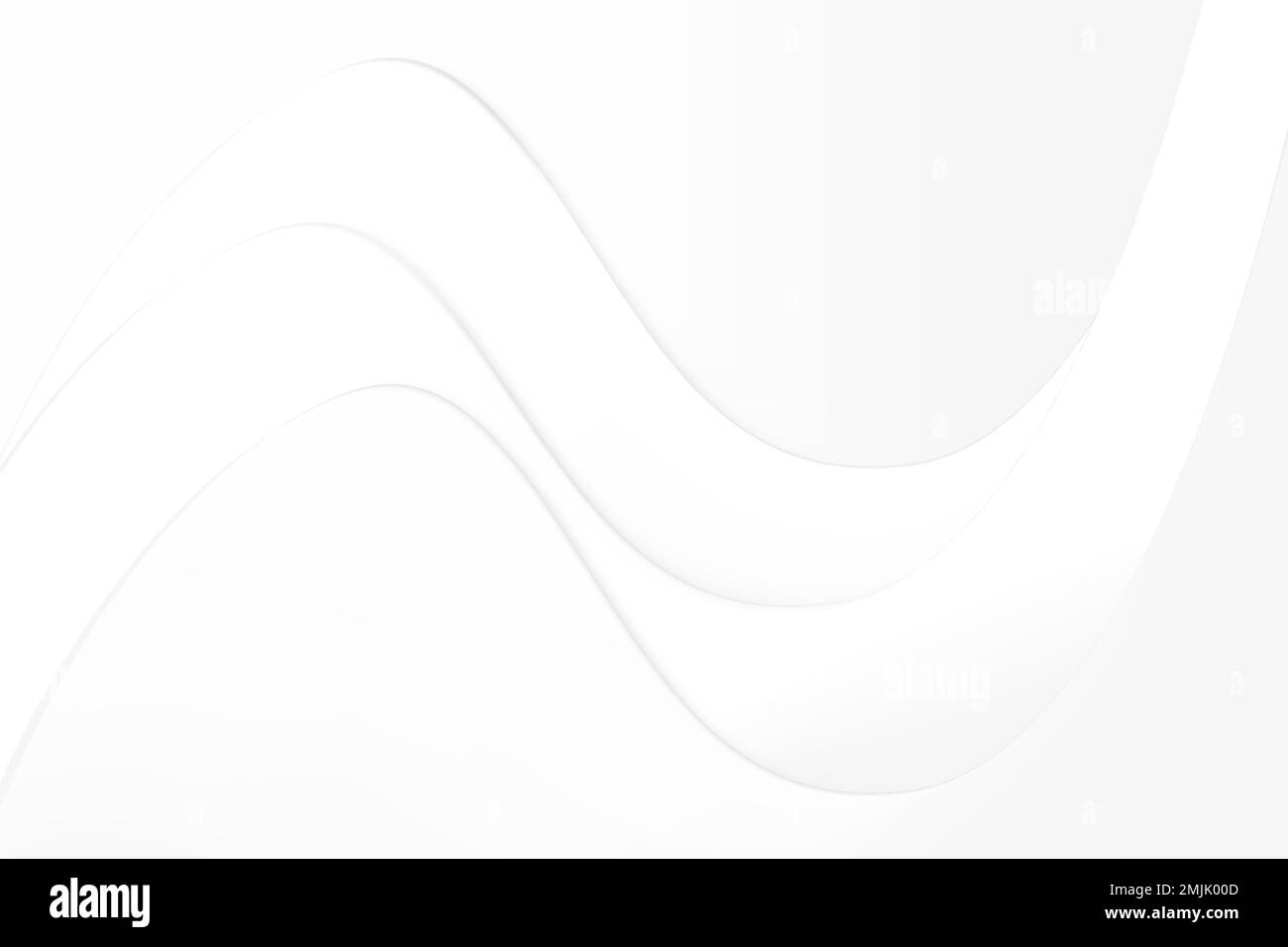 Abstrakter Desktop-Hintergrund, weißer minimaler Designvektor Stock Vektor