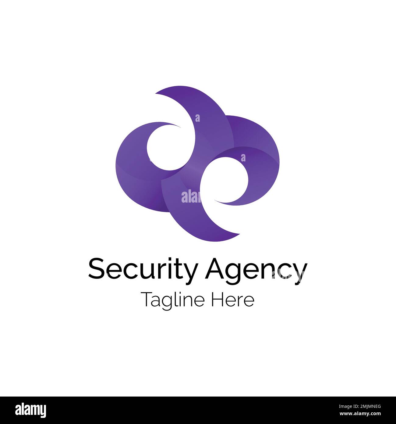 Firmenlogo Der Gradient Vector Agency Stock Vektor