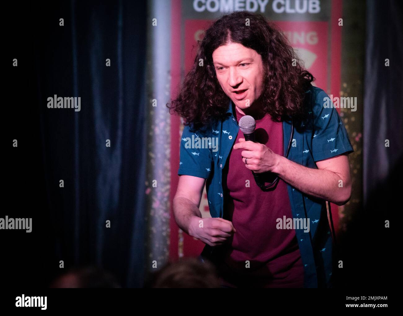 Ben Van Der Velde, Joker Comedy Club, Southend, Essex © Clarissa Debenham/Alamy Stockfoto