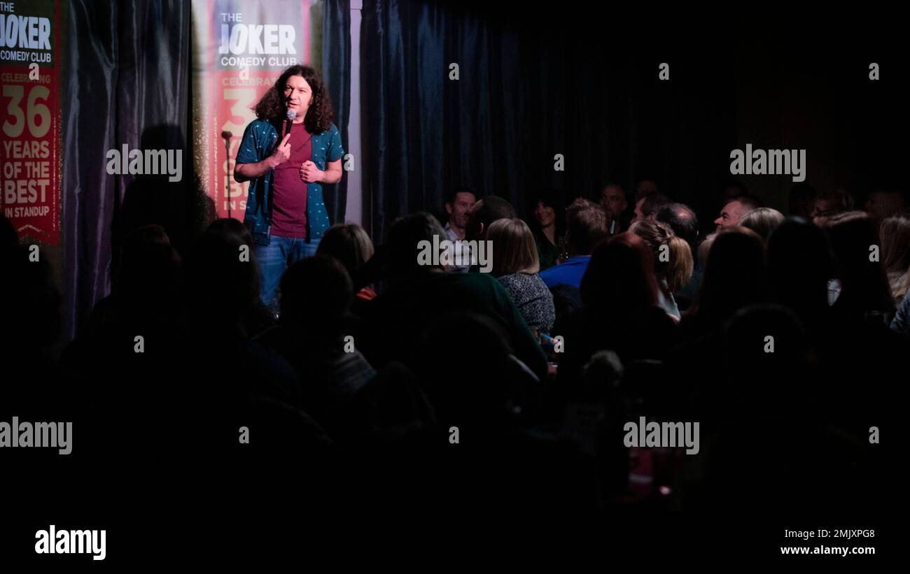 Ben Van Der Velde, Joker Comedy Club, Southend, Essex © Clarissa Debenham/Alamy Stockfoto