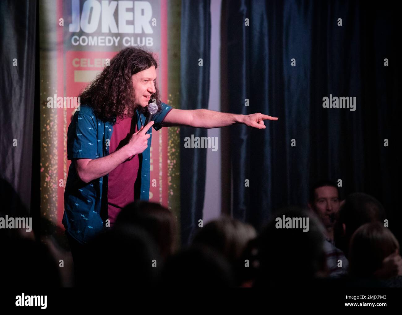 Ben Van Der Velde, Joker Comedy Club, Southend, Essex © Clarissa Debenham/Alamy Stockfoto