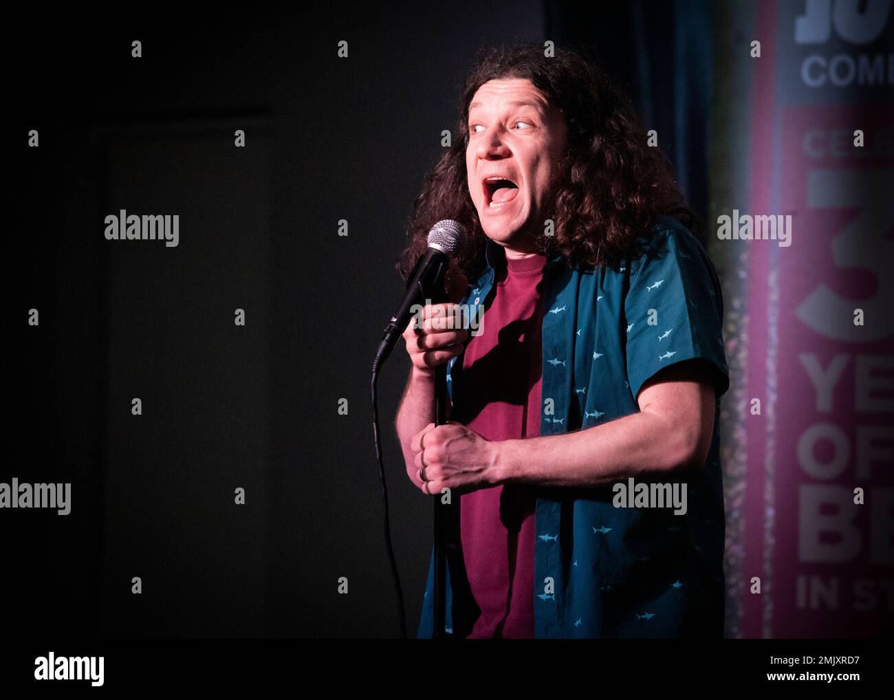 Ben Van Der Velde, Joker Comedy Club, Southend, Essex © Clarissa Debenham/Alamy Stockfoto