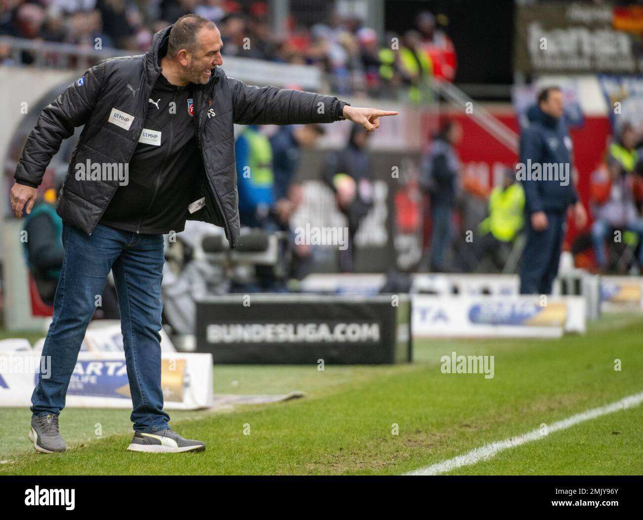 Heidenheim, Deutschland. 28. Januar 2023. Fußball, 2. Bundesliga, 1. FC ...