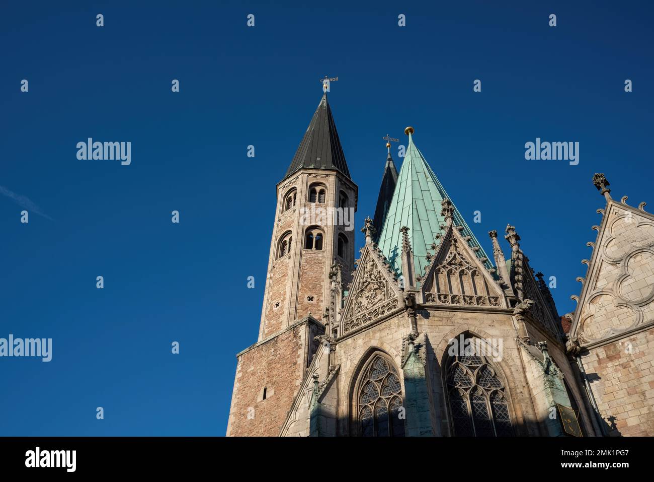 St. Martini-Kirche - Braunschweig, Niedersachsen, Deutschland Stockfoto