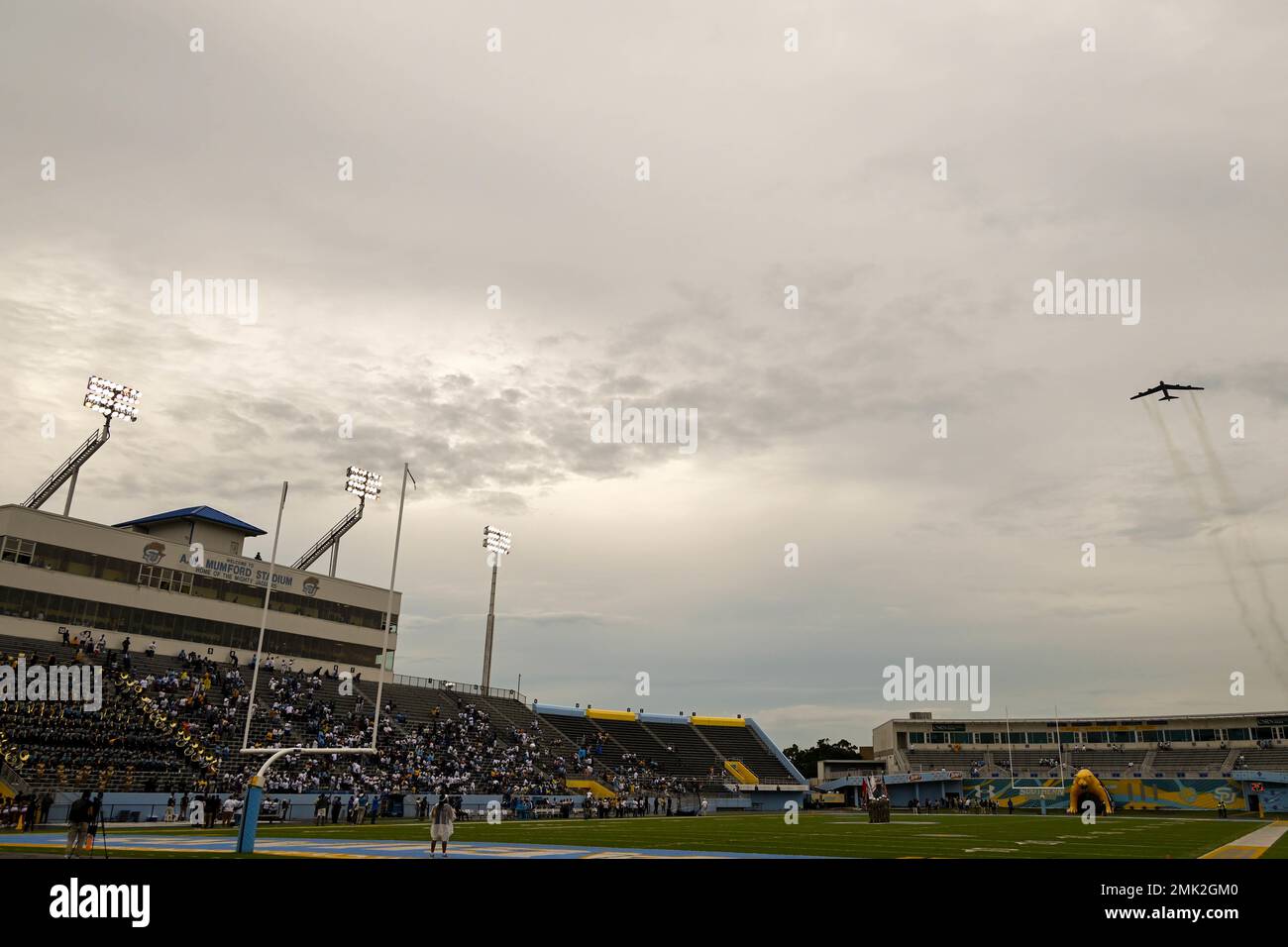 Eine der Minot Air Force Base, North Dakota, zugewiesene B52H