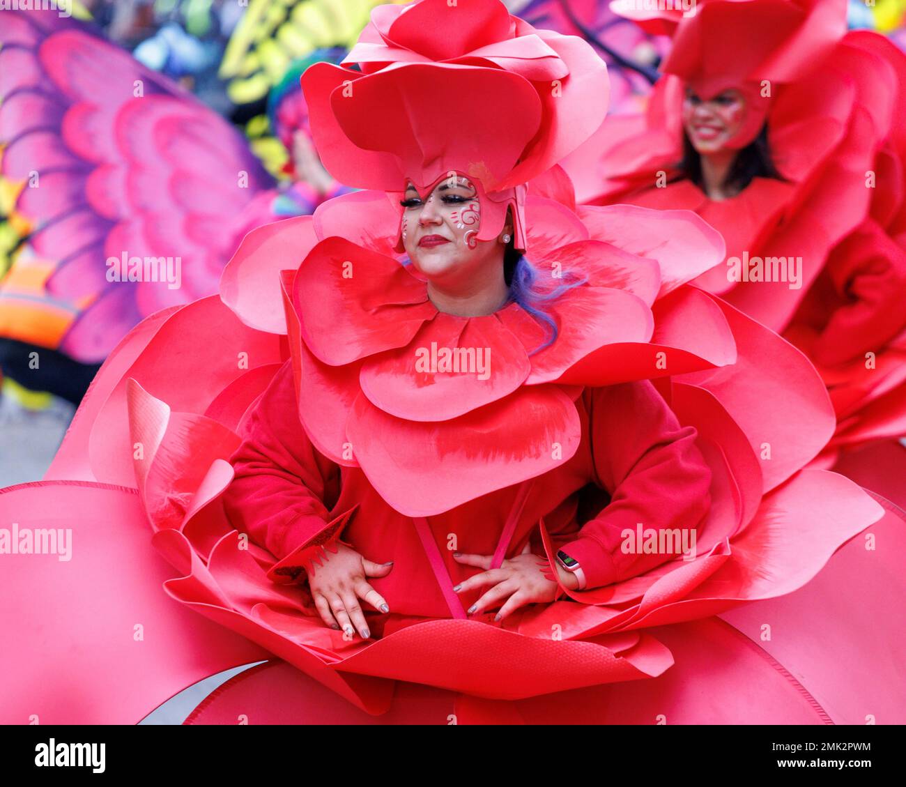 Die Silvesterparade findet im Zentrum von London statt, um das neue Jahr 2023 zu feiern. Aufnahme am 1. Januar 2023. © Belinda Jiao jiao.bili Stockfoto