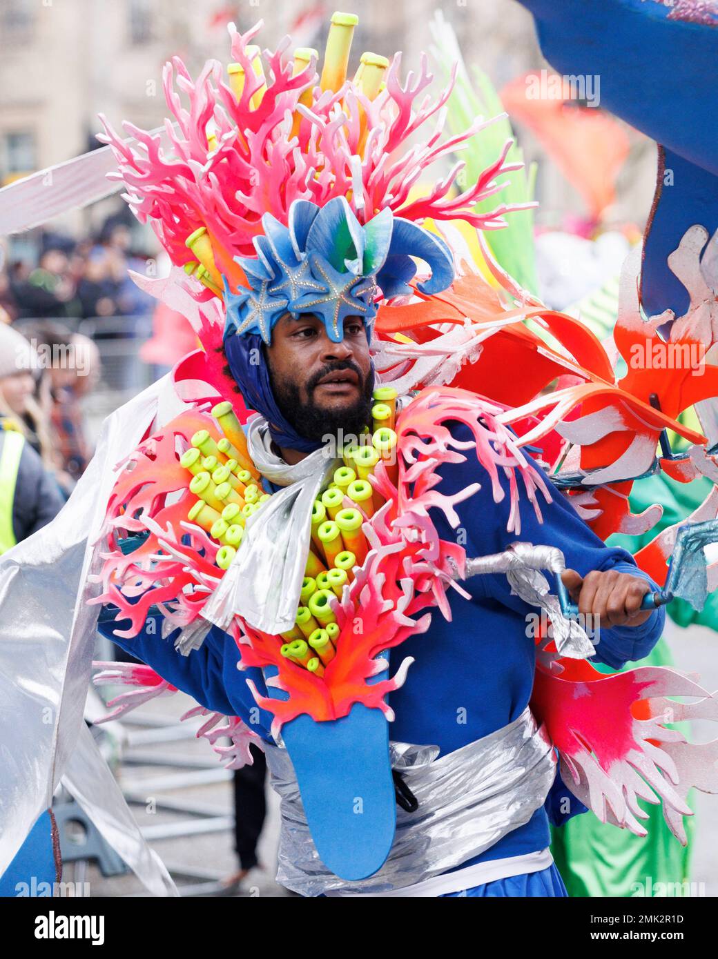 Die Silvesterparade findet im Zentrum von London statt, um das neue Jahr 2023 zu feiern. Aufnahme am 1. Januar 2023. © Belinda Jiao jiao.bili Stockfoto