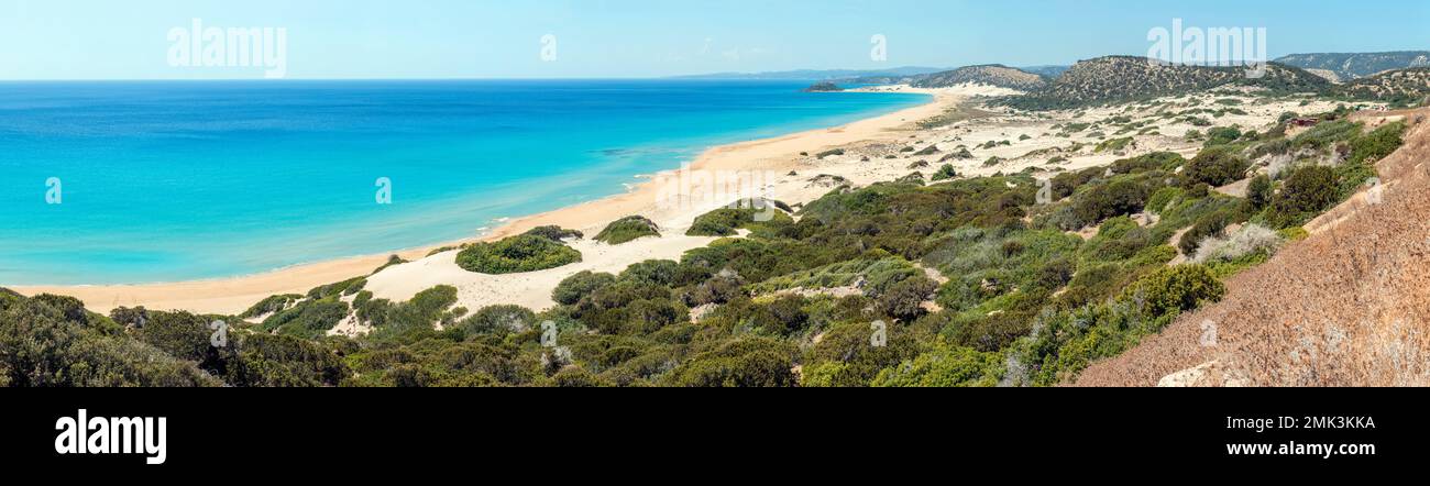 Golden Sands Beach auf der Halbinsel Karpaz, Zypern Stockfoto