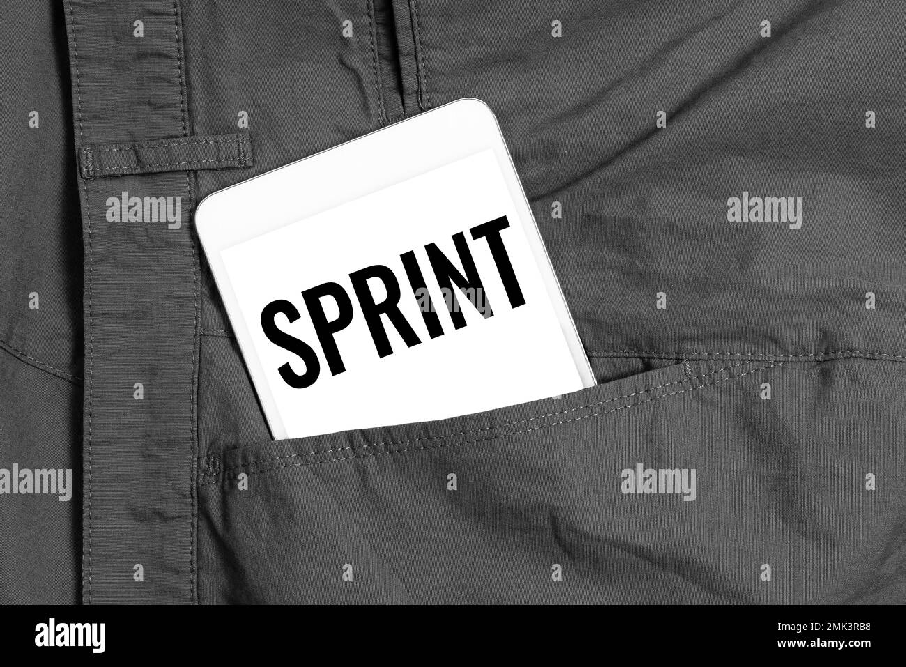 Konzeptionelle Beschriftung Sprint. Geschäftsidee, besonders auf kurzen Strecken mit Höchstgeschwindigkeit zu handeln. Zeitraum der Produktentwicklung Stockfoto
