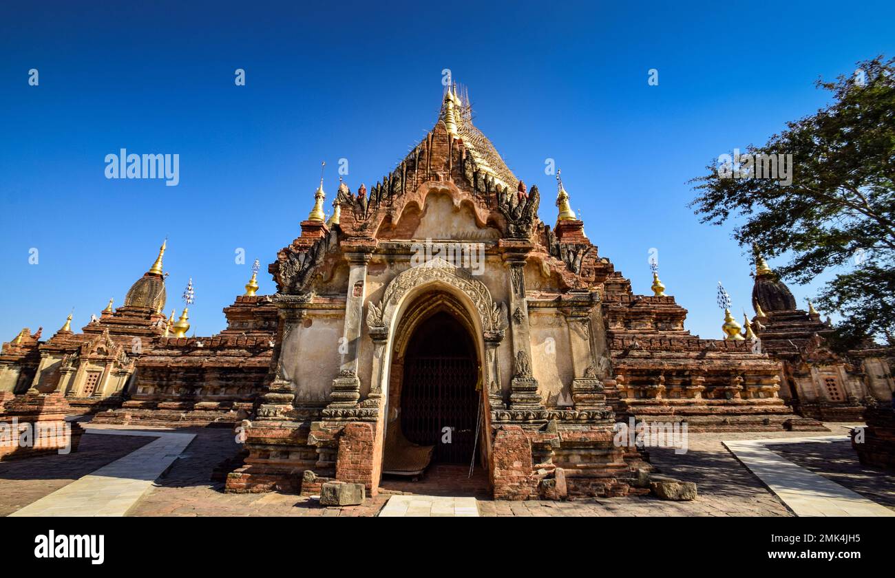 Tempel in Bagan Stockfoto