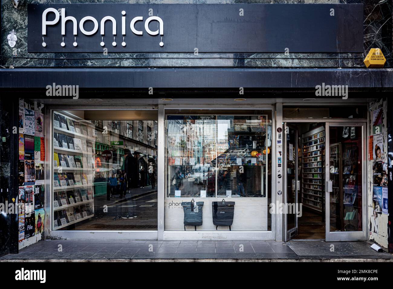 Phonica Record Store Soho London - Phonica Record Shop in 51 Poland St Soho London - unabhängiger Experte für Vinyl Records Stockfoto