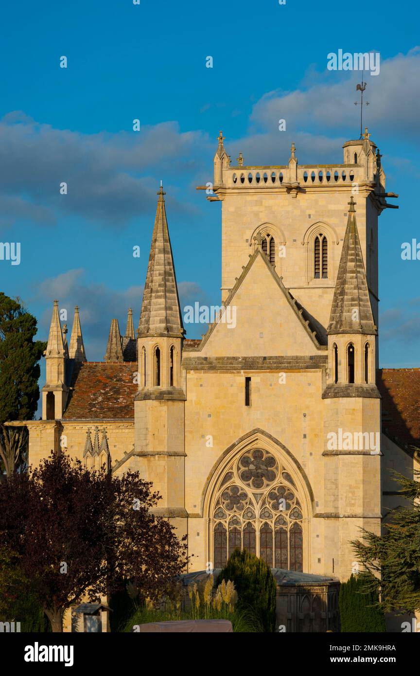 Frankreich, Calvados (14), Dives-sur-mer, Notre Dame de Dives sur Mer Kirche, im romanischen Stil und aus dem 11. Jahrhundert Stockfoto