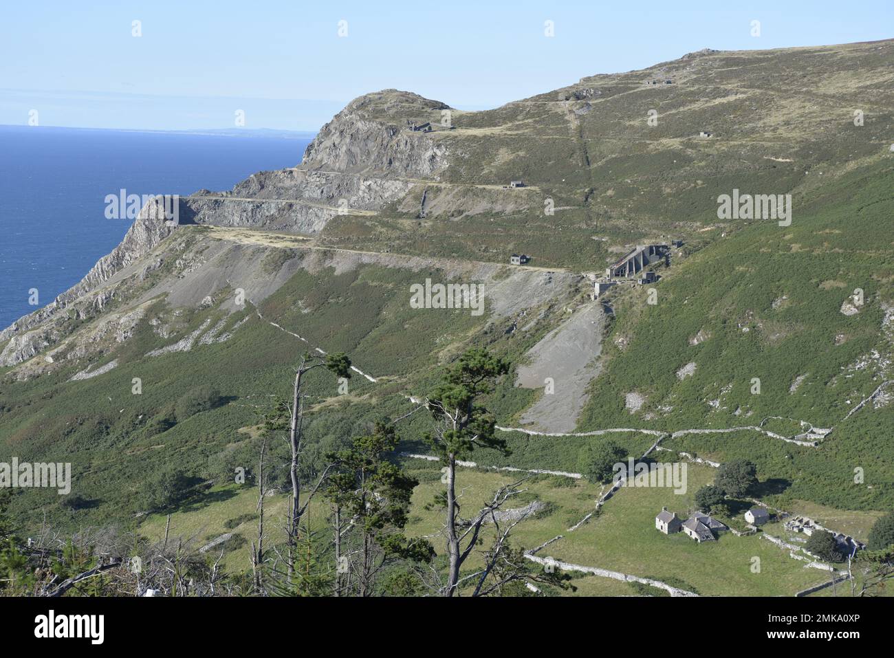 Nant Gwrtheyrn, Porth y Nant, Wales Stockfoto