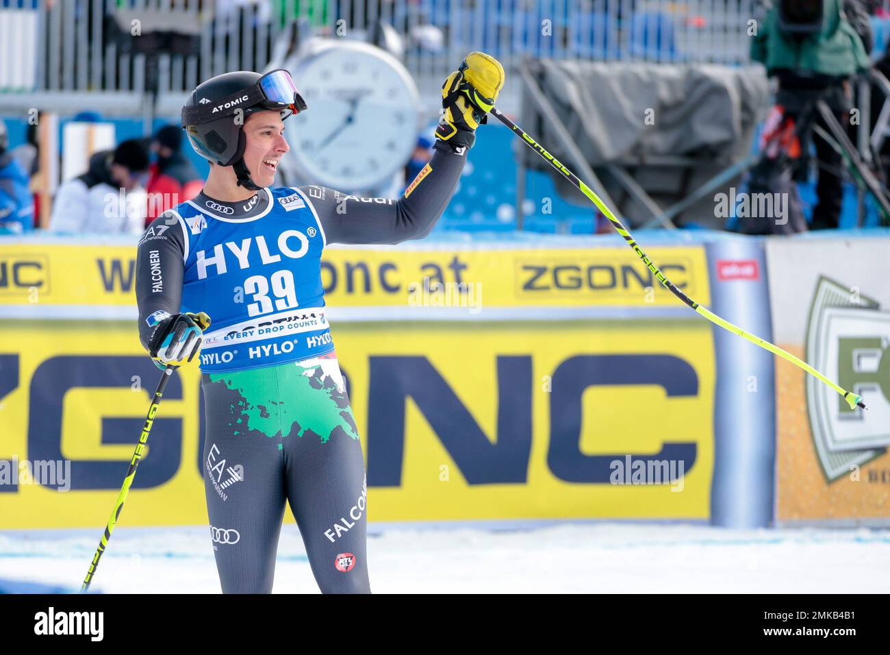 Olympia delle Tofane, Cortina d’Ampezzo, Italien, 28. Januar 2023