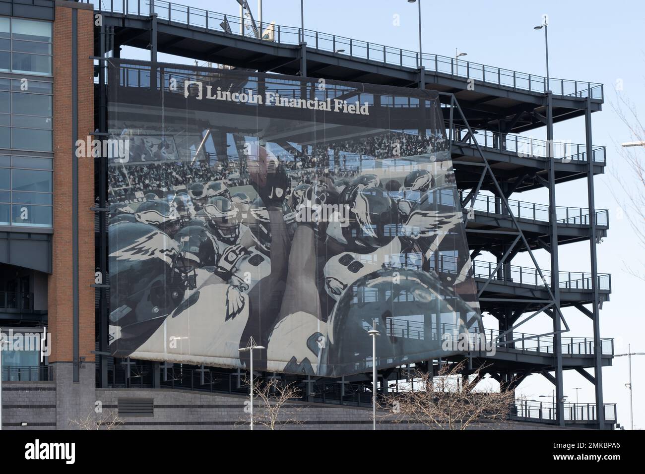 Philadelphia, Pennsylvania, 28. Januar 2023: Lincoln Financial Field ist Heimstadion der Philadelphia Eagles Stockfoto