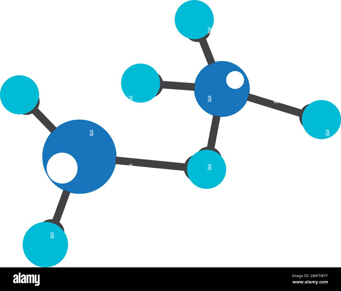 Design-Vorlage für Molekül-Logo-Vektordarstellung. Stock Vektor