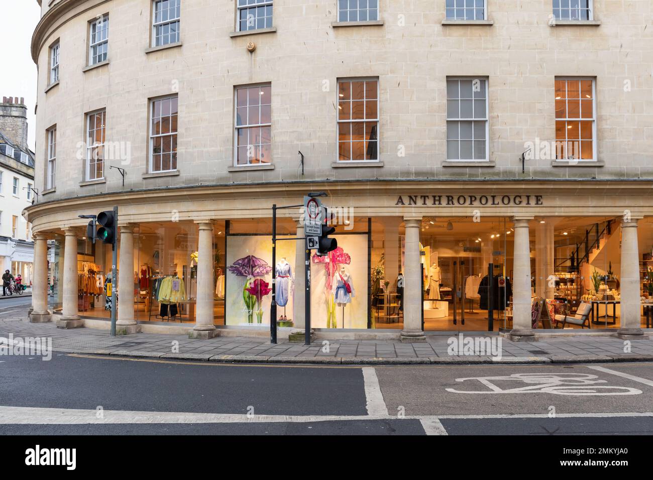 Anthropologie UK, New Bond Street, City of Bath, Somerset, England, UK Stockfoto