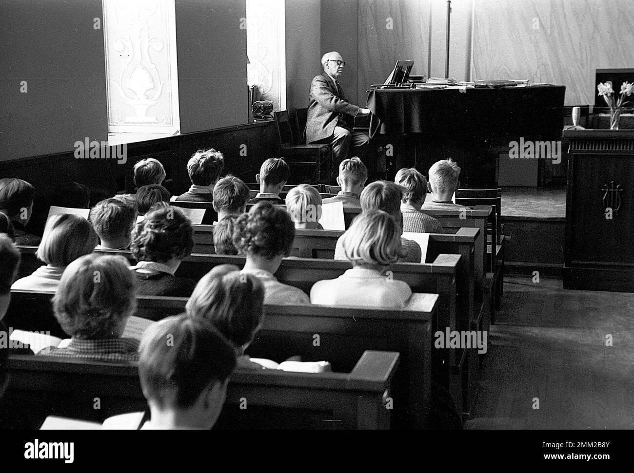 Carl XVI Gustaf, König von Schweden. Geboren am 30. april 1946. Abbildung: 14 Jahre als Schuljunge an der Privatschule Sigtuna humanistiska läroverk 1960. ref. 706/60 Stockfoto