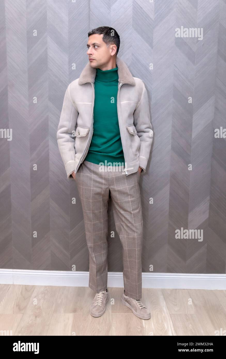 Brett Johnson mit MFWM23 Stockfoto