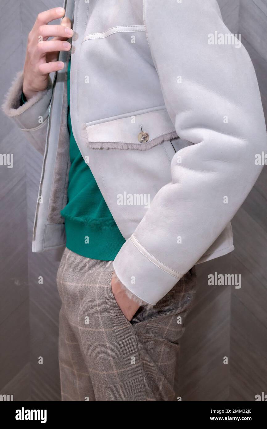 Brett Johnson mit MFWM23 Stockfoto