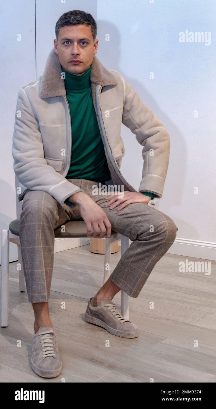 Brett Johnson mit MFWM23 Stockfoto