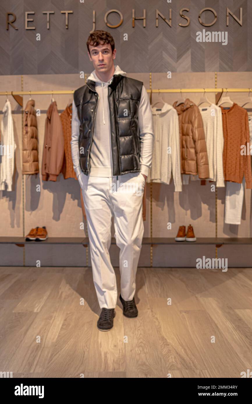 Brett Johnson mit MFWM23 Stockfoto