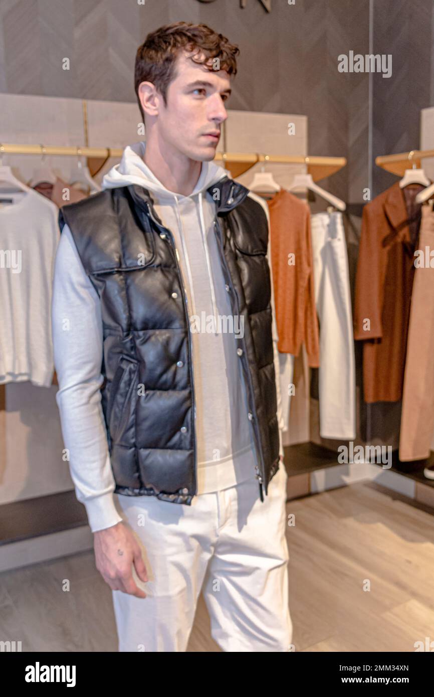 Brett Johnson mit MFWM23 Stockfoto