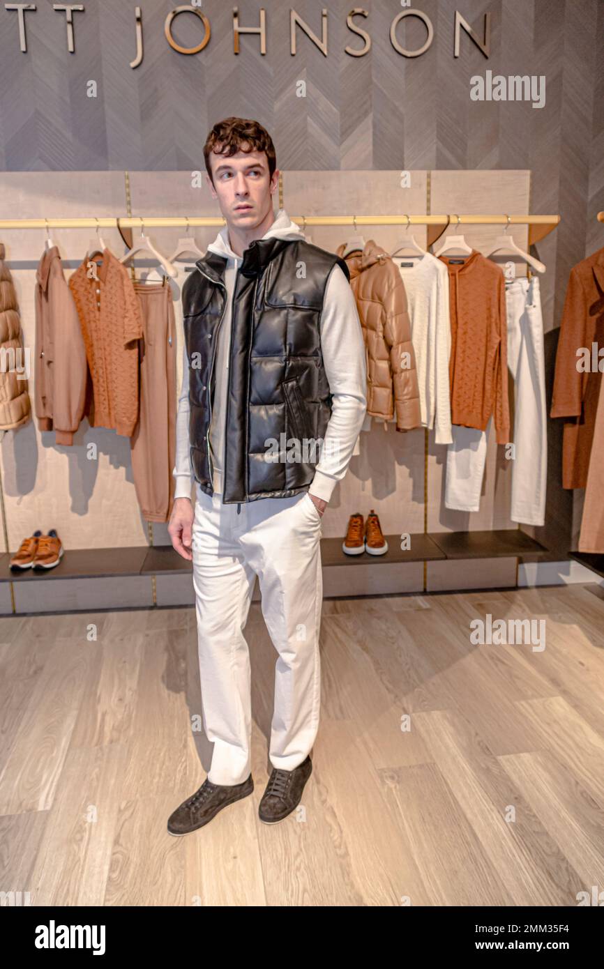 Brett Johnson mit MFWM23 Stockfoto