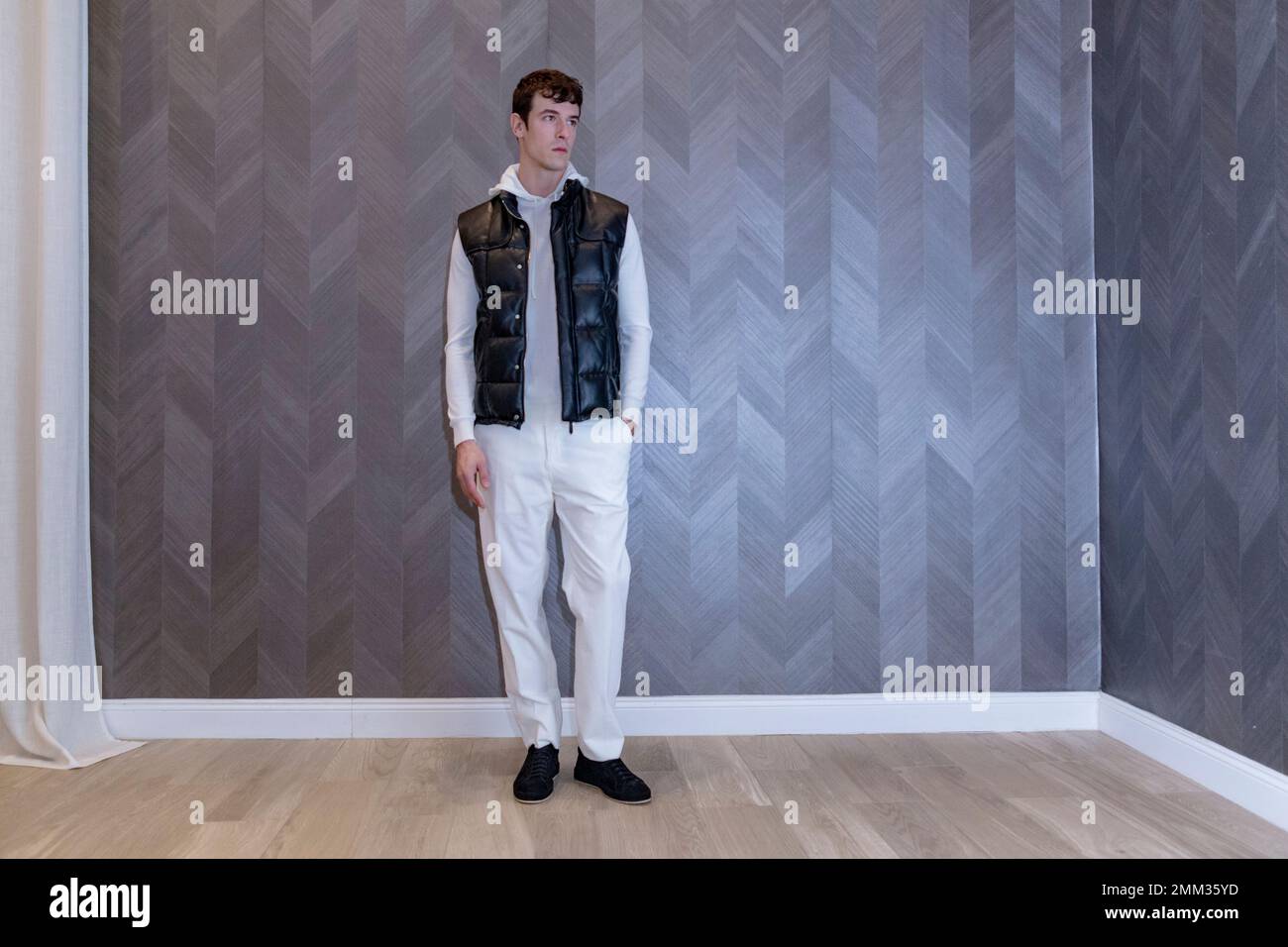 Brett Johnson mit MFWM23 Stockfoto