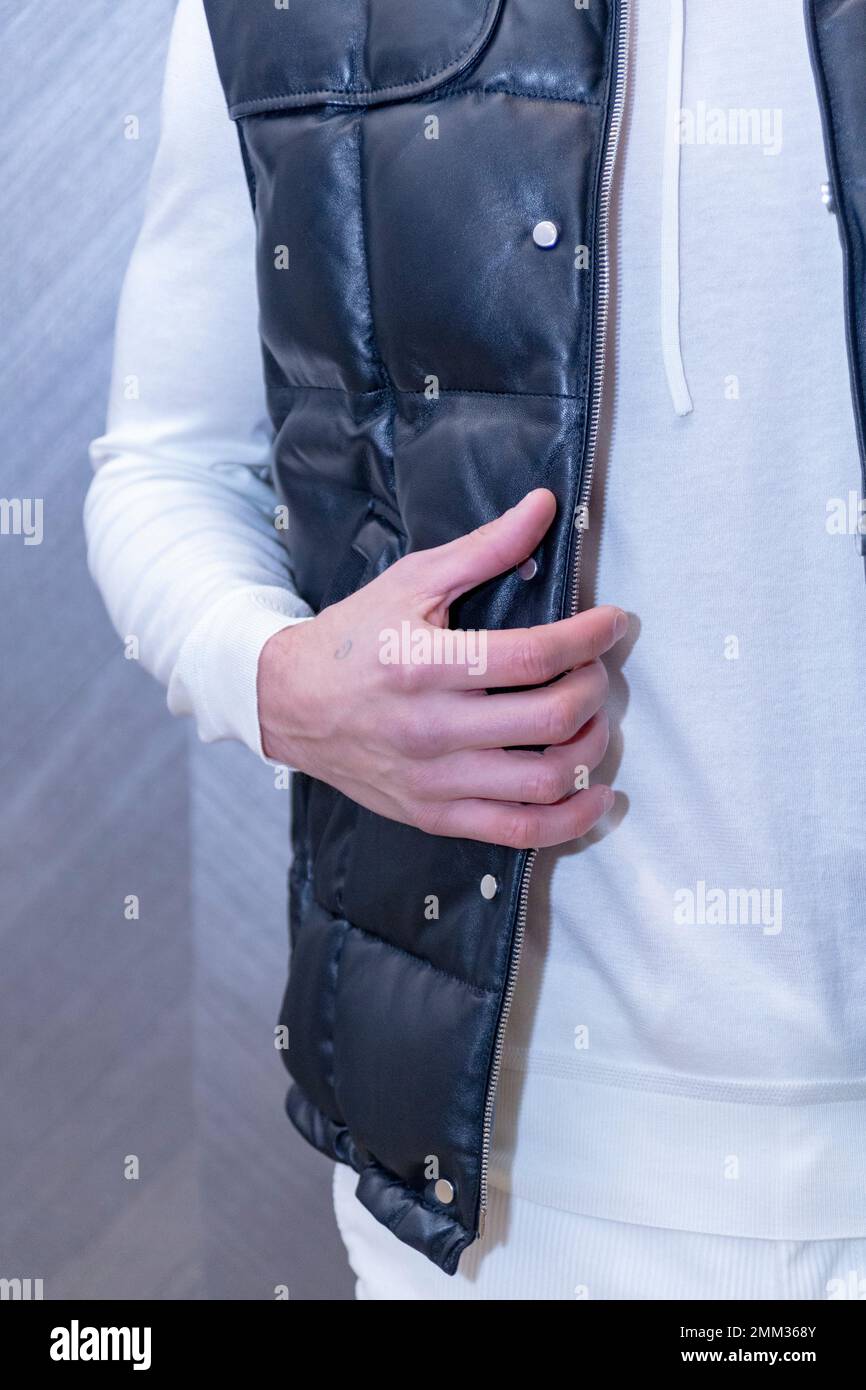 Brett Johnson mit MFWM23 Stockfoto