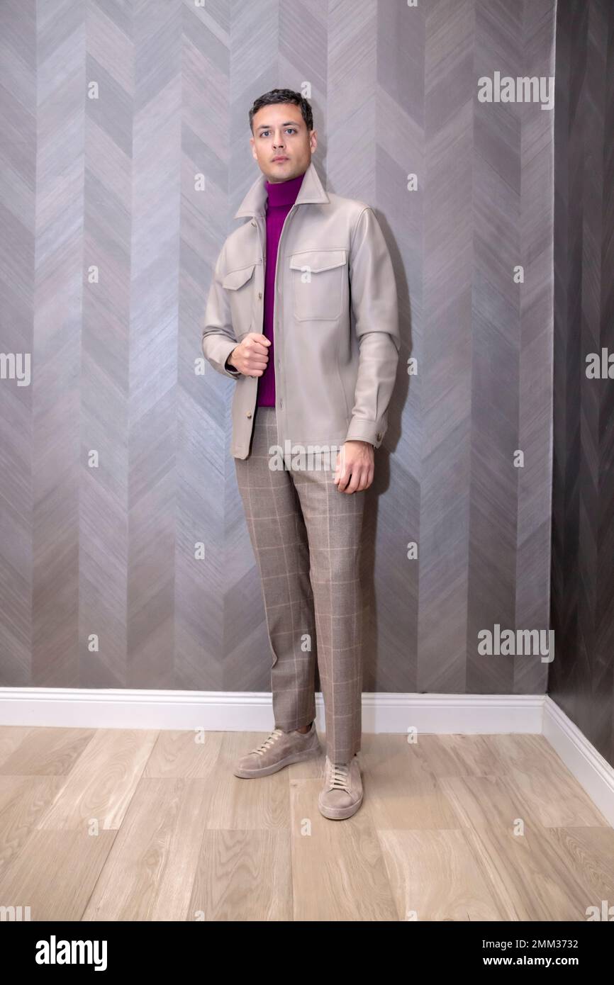 Brett Johnson mit MFWM23 Stockfoto