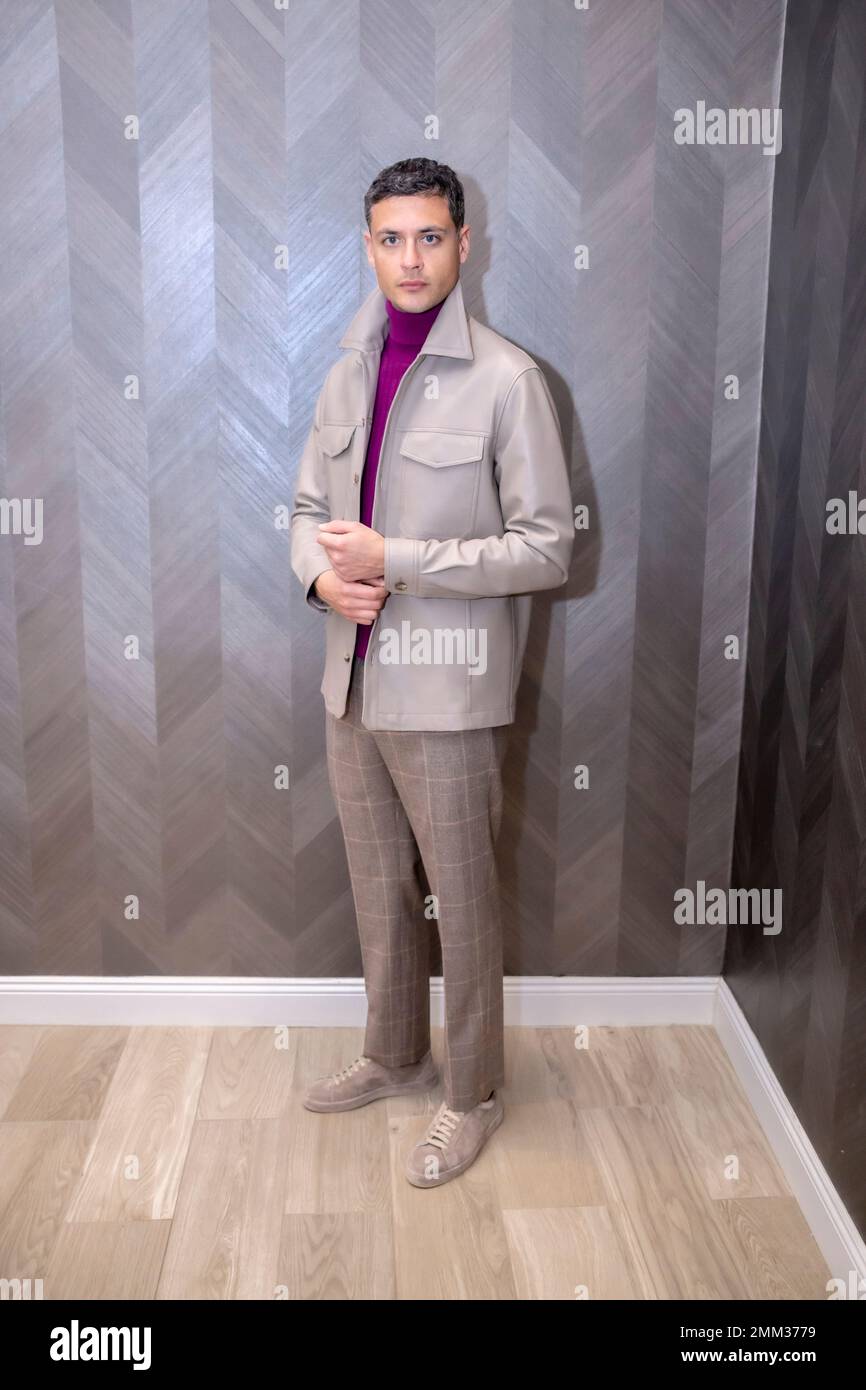 Brett Johnson mit MFWM23 Stockfoto