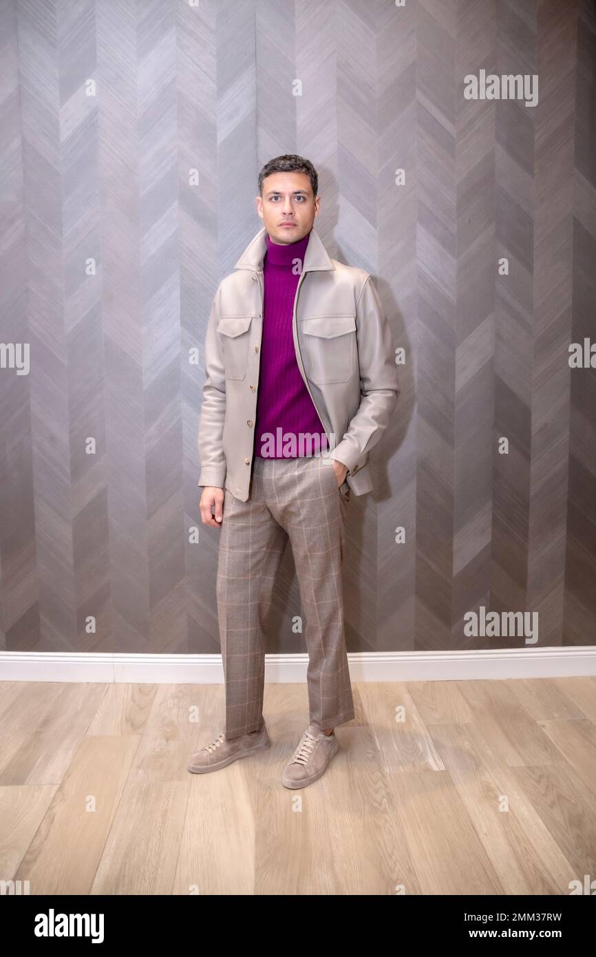 Brett Johnson mit MFWM23 Stockfoto