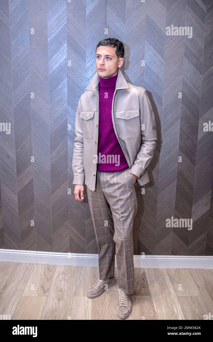 Brett Johnson mit MFWM23 Stockfoto