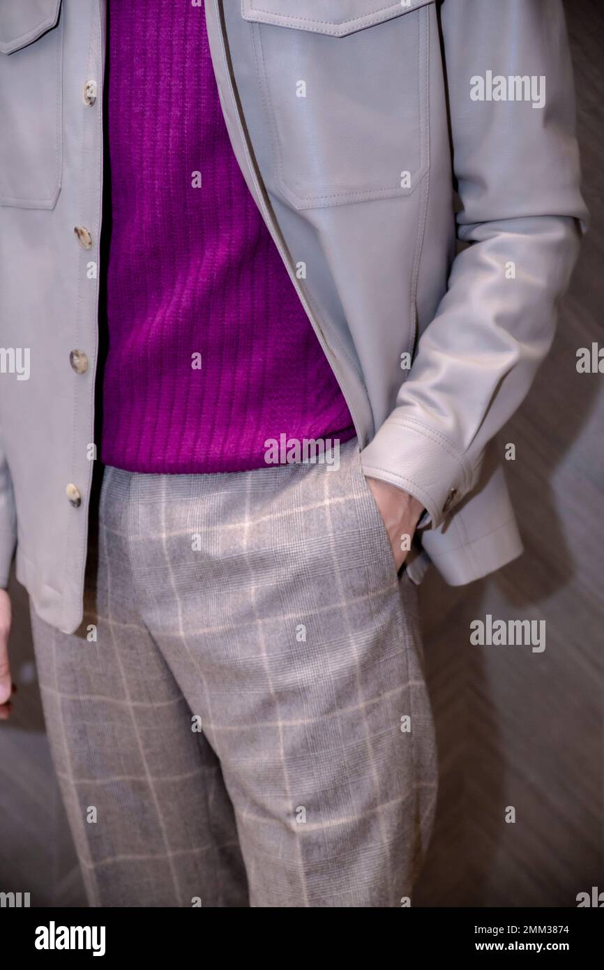 Brett Johnson mit MFWM23 Stockfoto