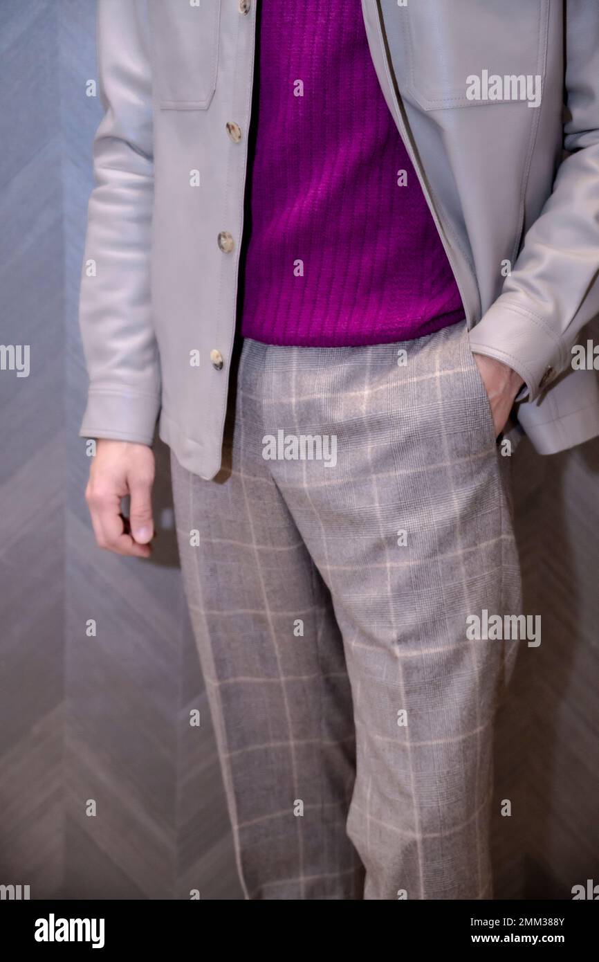 Brett Johnson mit MFWM23 Stockfoto