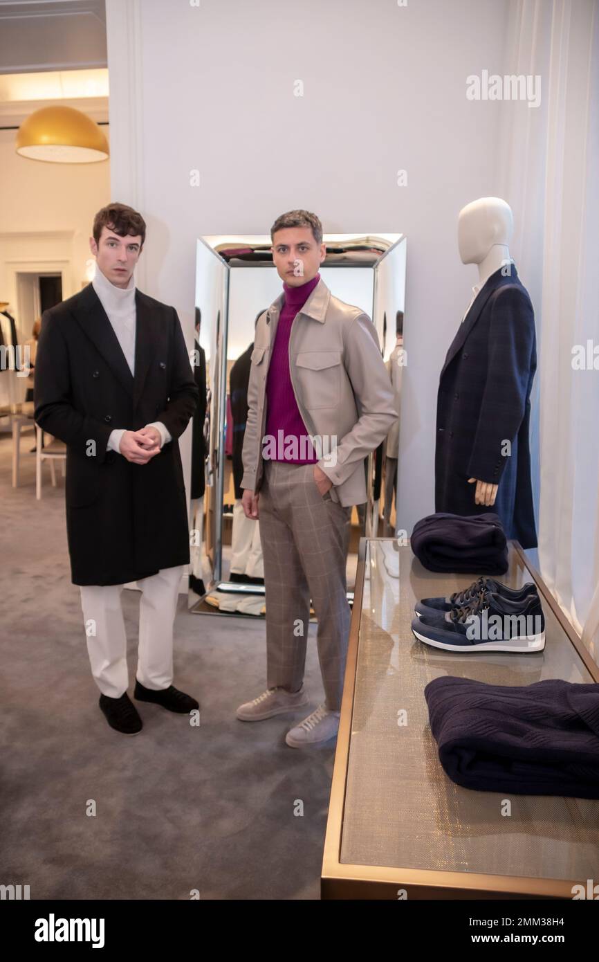 Brett Johnson mit MFWM23 Stockfoto