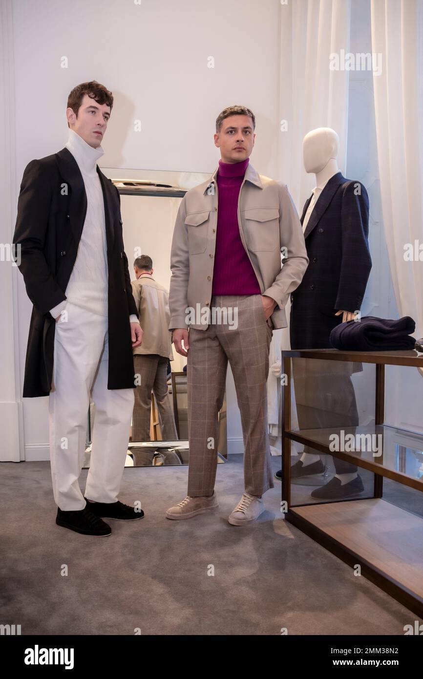 Brett Johnson mit MFWM23 Stockfoto